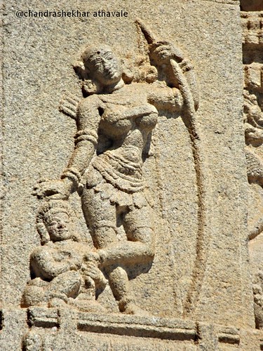 rmoving thorn in foot krishna temple