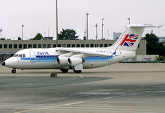 Air UK BAe 146-200 G-UKLN CDG 16/06/1991
