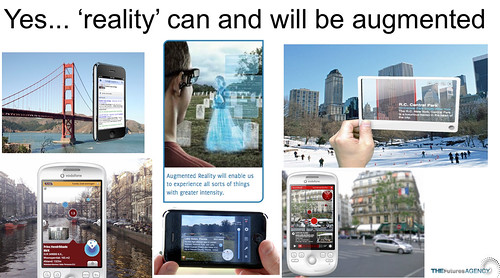 yes reality can and well be augmented