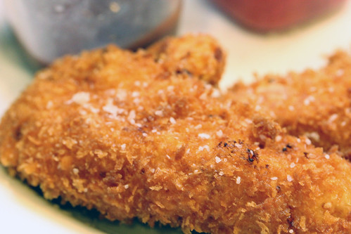 deep-fried chicken strips