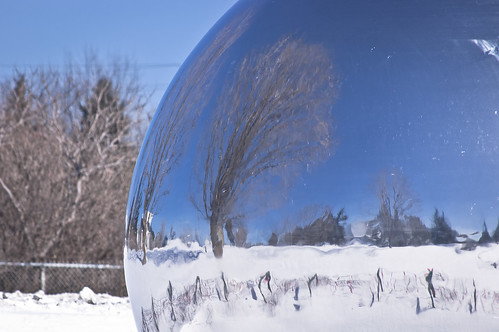 70:365 NRC reflecting ball in winter