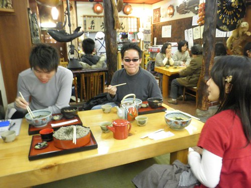 I enjoyed the soba in Takayama