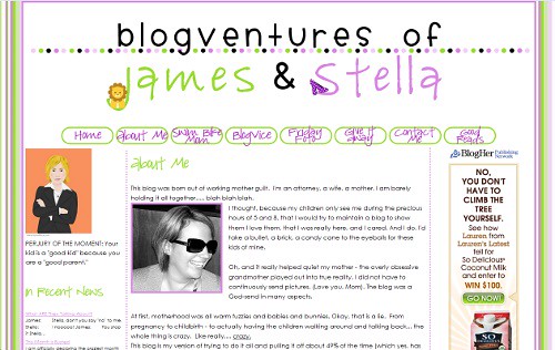 BlogVentures of James and Stella