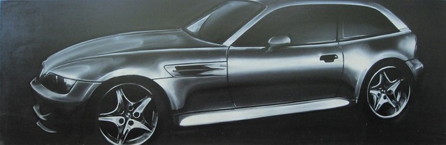 BMW Z3 M Coupe Painting