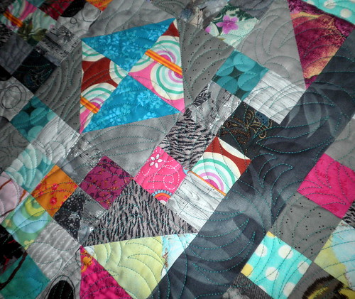 Mystery Quilt - QUILTED!