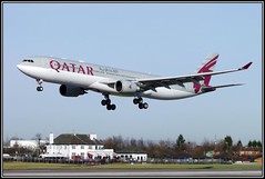 Airbus A-330, A7-AEF, Qatar Airways.