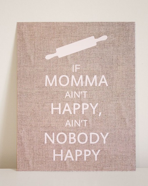 Shop Etsy - If Momma Aint Happy Print by gusandlula
