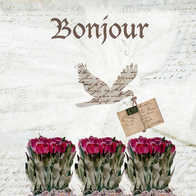 bonjour with my french background