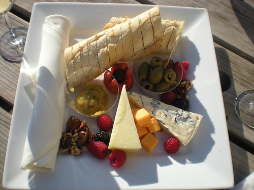 Cheese plate at Veritas