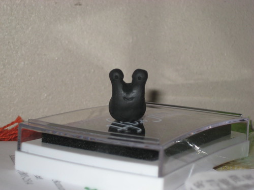Day 70:  Black Sculpey Slug