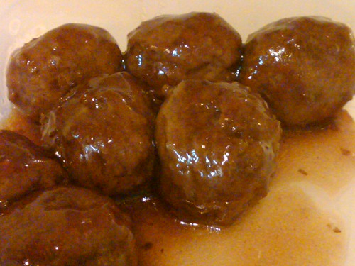 Niku dango no Amasu-an (meatballs in sweet vinegar sauce) by js_hale