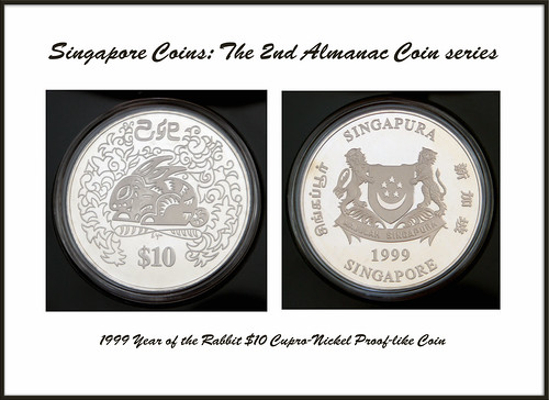 1999 Year of the Rabbit $10 Proof-like Coin | Flickr - Photo Sharing!