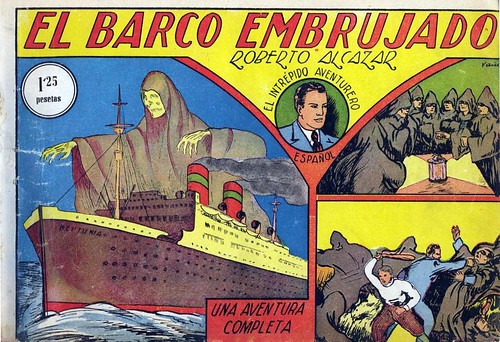 001-Roberto Alcázar-Nº 1 - El Barco Embrujado-portada