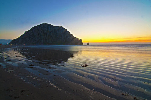 Day 28/365: Sunset at Morro Rock