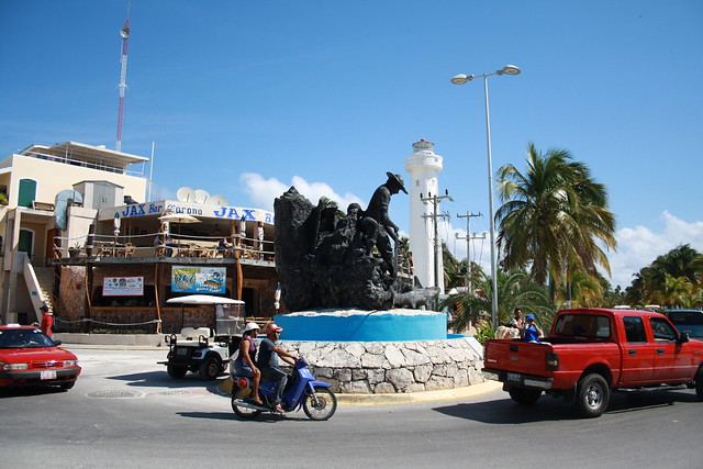 downtown Isla Mujeres