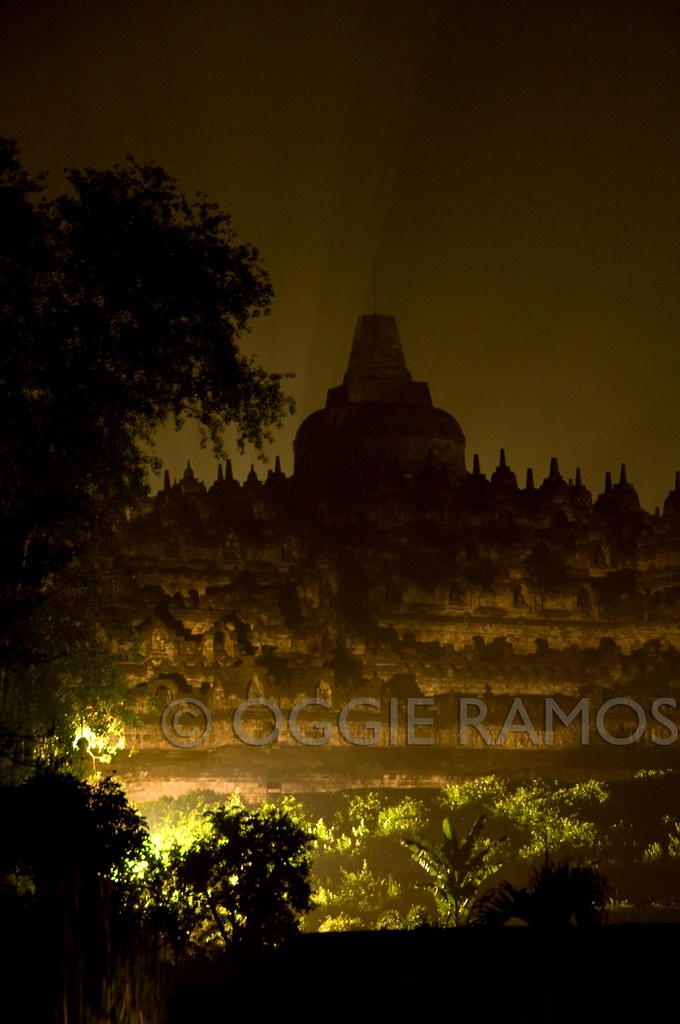 Borobudur at Night
