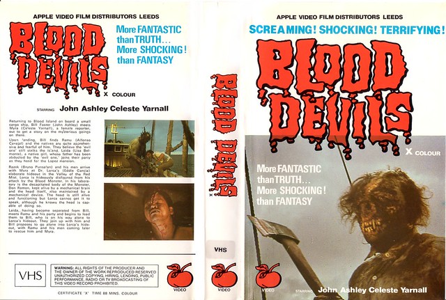 Blood Devils (VHS Box Art)