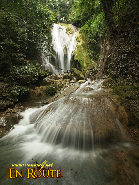 The Bantakay Falls is worth the trek