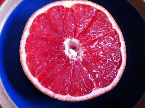 38. Pink grapefruit