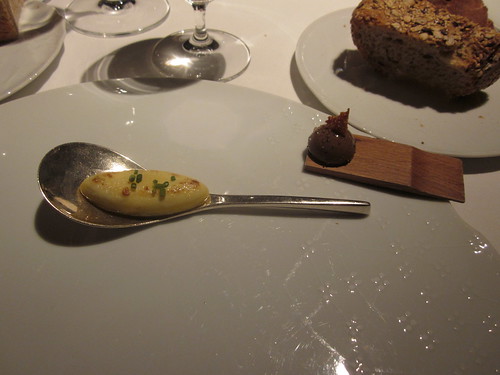 El Celler de Can Roca - Girona - February 2011 - Smoked herring-caviar omlette and pigeon parfait