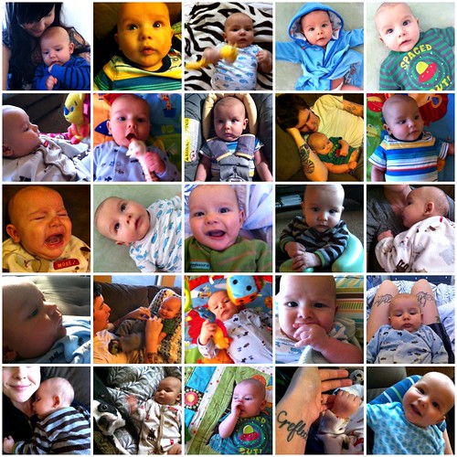 3 month collage
