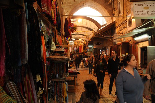 View of the Old City Bazaar