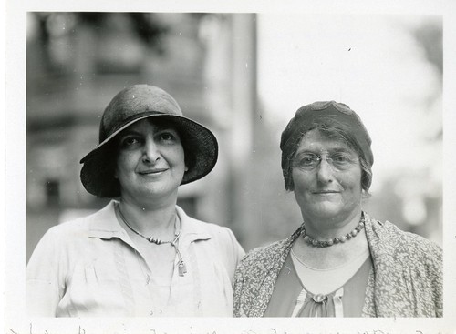 (left to right): Sidonie Matsner Gruenberg (1881-1974) and Bird Stein Gans (1868-1944), by Unidentif
