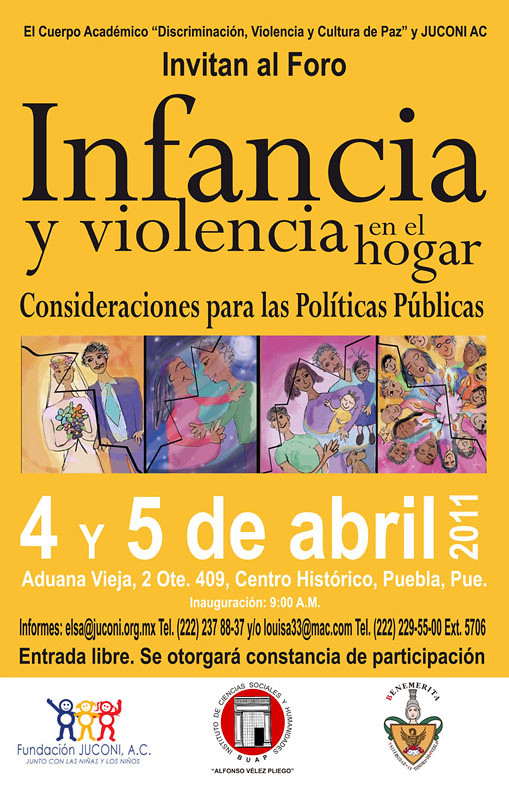 Foro Infancia y violencia en el hogar - Puebla