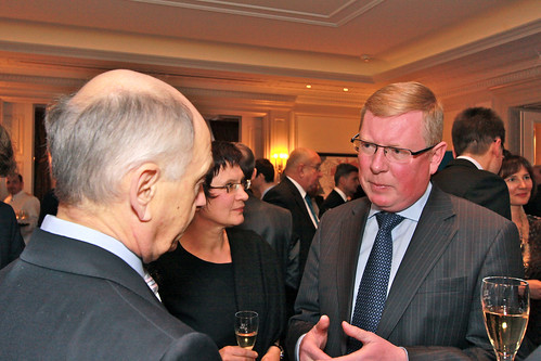 Ex-Botschafter Walter Fetscherin und Botschafter Igor Bratchikov ©  J