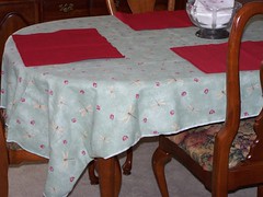 ladybug table cloth
