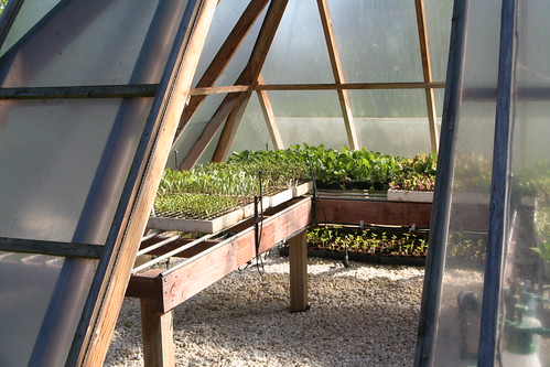 School Farm: Pyramid Greenhouse