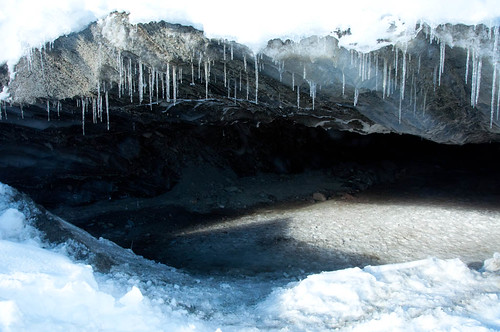 Castner Glacier Cave Entrance