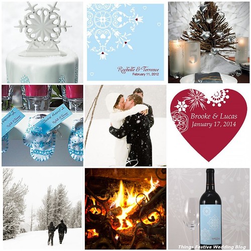 Winter Wedding Theme Kissing Couple Grazier Photography Snowy Couple 