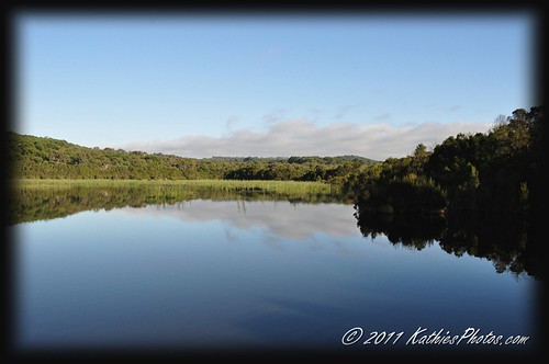 Lysterfield Lake in the early morning