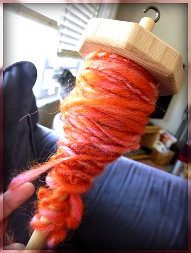 I'm making yarn!