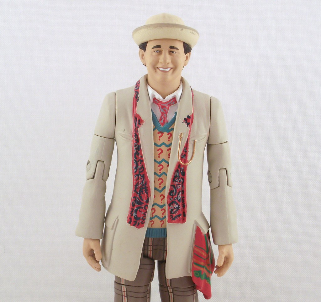 7th Doctor Who Serious Face Sylvester McCoy 5" Classic Figure Seventh 11 Dr Set 
