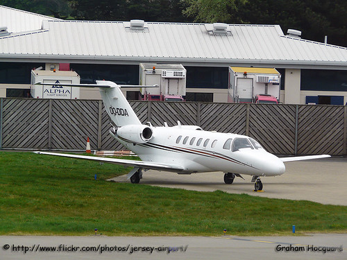 OO-DDA Cessna 525A CitationJet CJ2 by Jersey Airport Photography