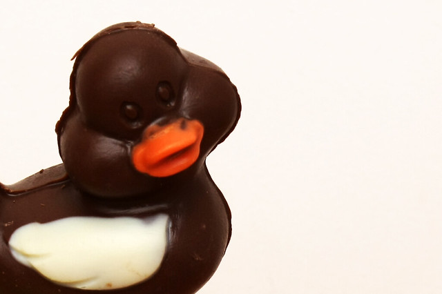 Day 236 - Easter Sunday Chocolate Duck