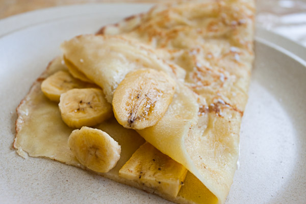 Banana Crepe (Banana Pancake)