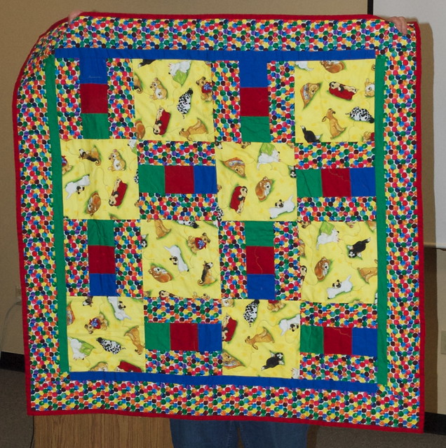 Linda's baby quilt for the twins #2