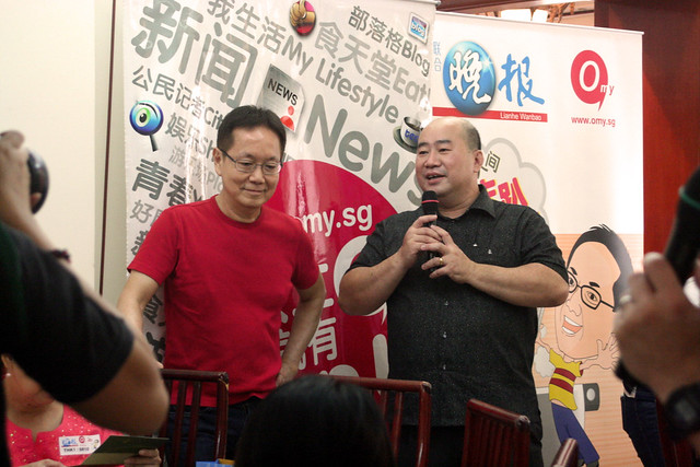 Alan with the boss of Huat Kee