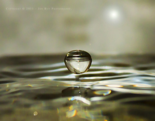 water droplet art. Water Drop Art 1. Levitating just above the water line ;-)