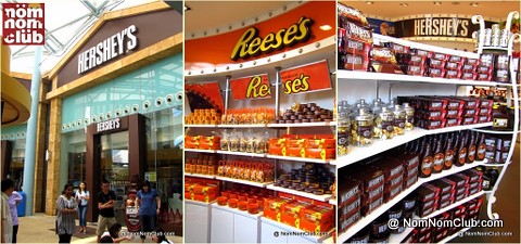Hershey's Chocolate Shop in Universal Studios Singapore