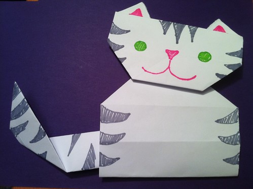 Origami cat video instructions – How to make origami cat