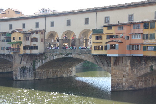 Old Map Of Florence. Ponte Vecchio (quot;Old Bridgequot;) -