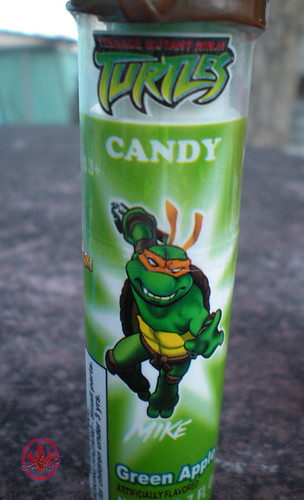 Koko's Confectionery & Novelty :: 'Teenage Mutant Ninja Turtles' CANDY SPRY // Michelangelo - GREEN APPLE iii (( 2009 ))