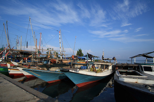 Kapal Perahu di Karimun Jawa
