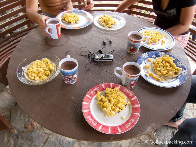 Colombian breakfast