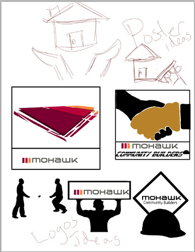 thumbnails for Logo and Poster: Community Builders