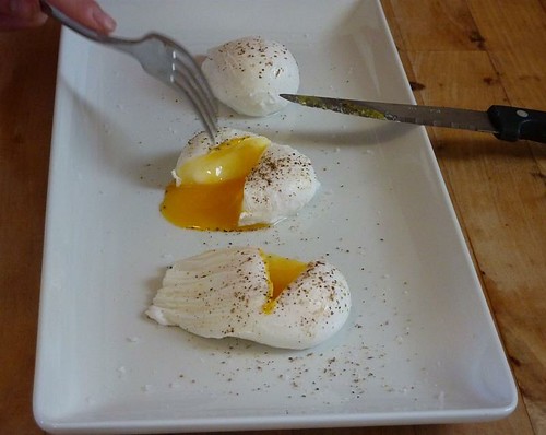 Poached eggs as they should be